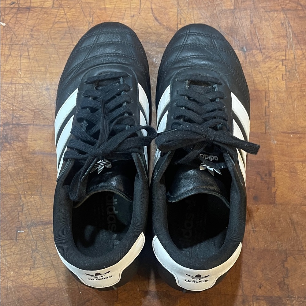 Adidas Classic Black and White Trainers
